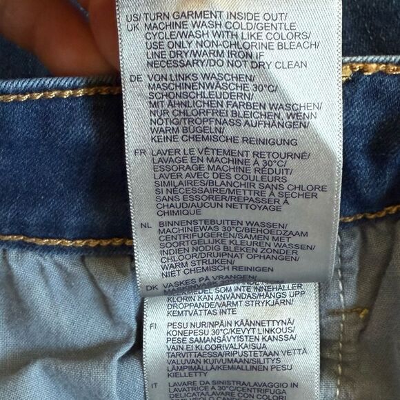 NYDJ Slim Bootcut Denim Blue Jeans Gratitude Sz 16 - Picture 10 of 12